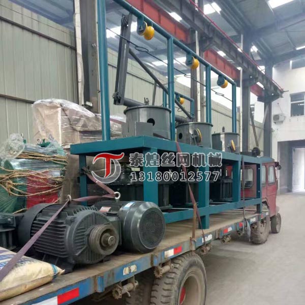 連罐滑輪拔絲機裝車發貨 連罐滑輪拔絲機裝車發貨